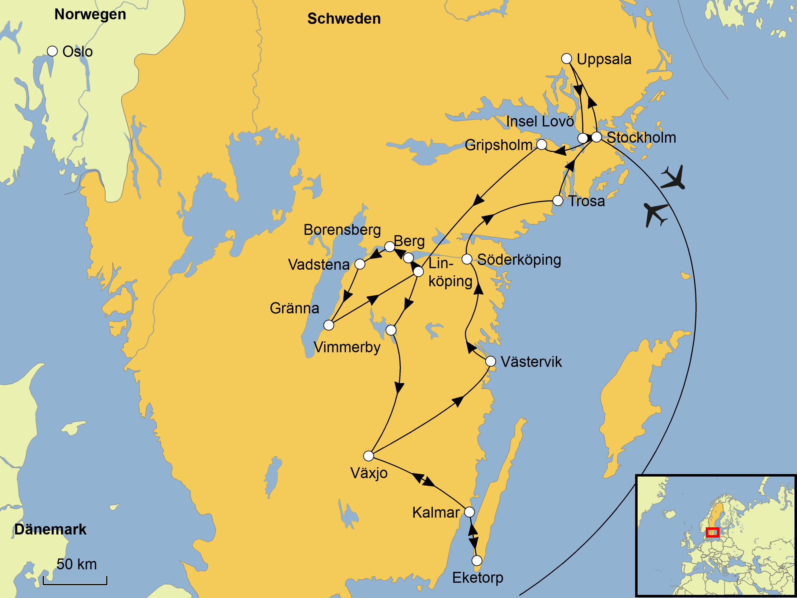 SCHWEDEN » SRD-Reisen