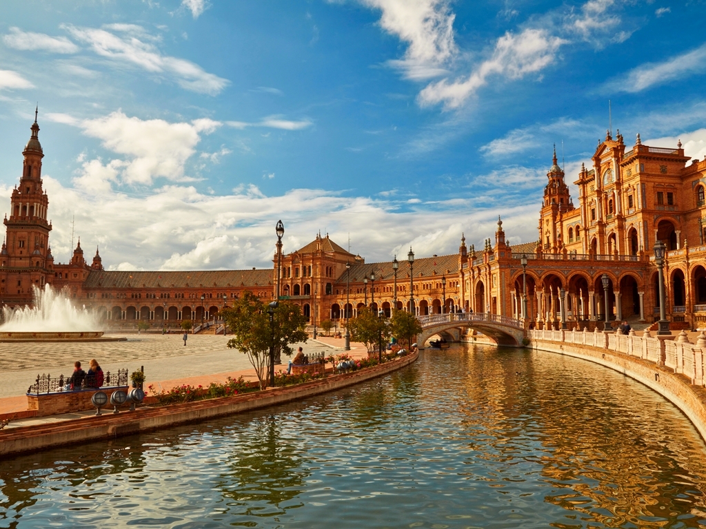 Andalusien Rundreise Höhepunkte Plaza de Espana SRD