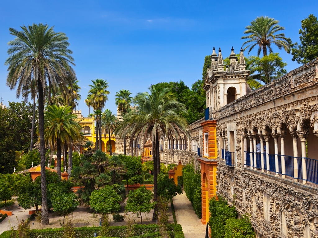 Andalusien Rundreise Höhepunkte Alcazar Gärten Sevilla SRD