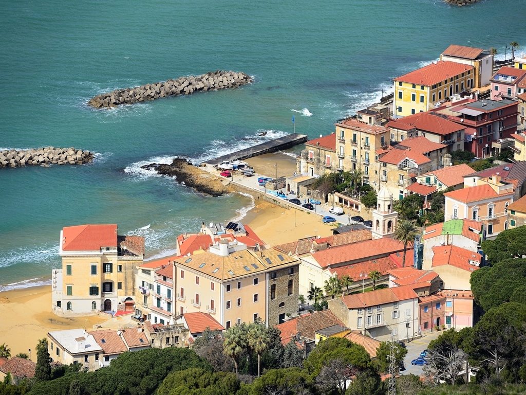 Cilento Santa Maria blick von Castellabate