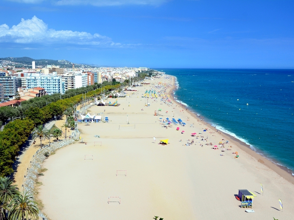 Costa Brava Calella Strand