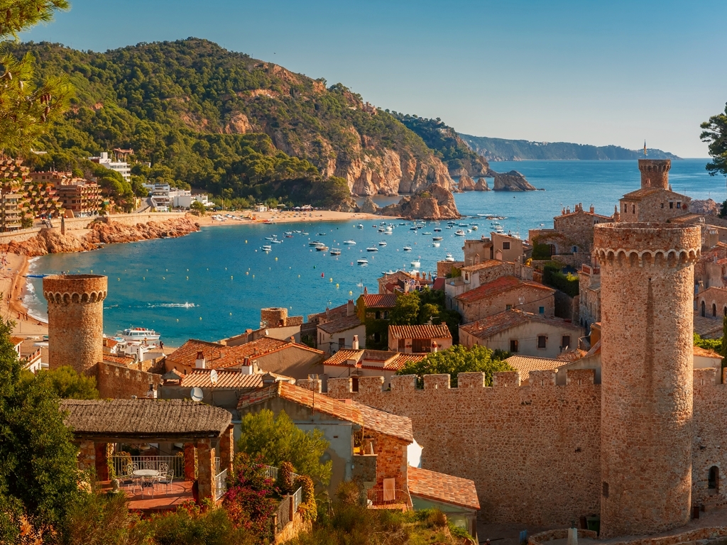 Costa Brava Wandern tossa de mar