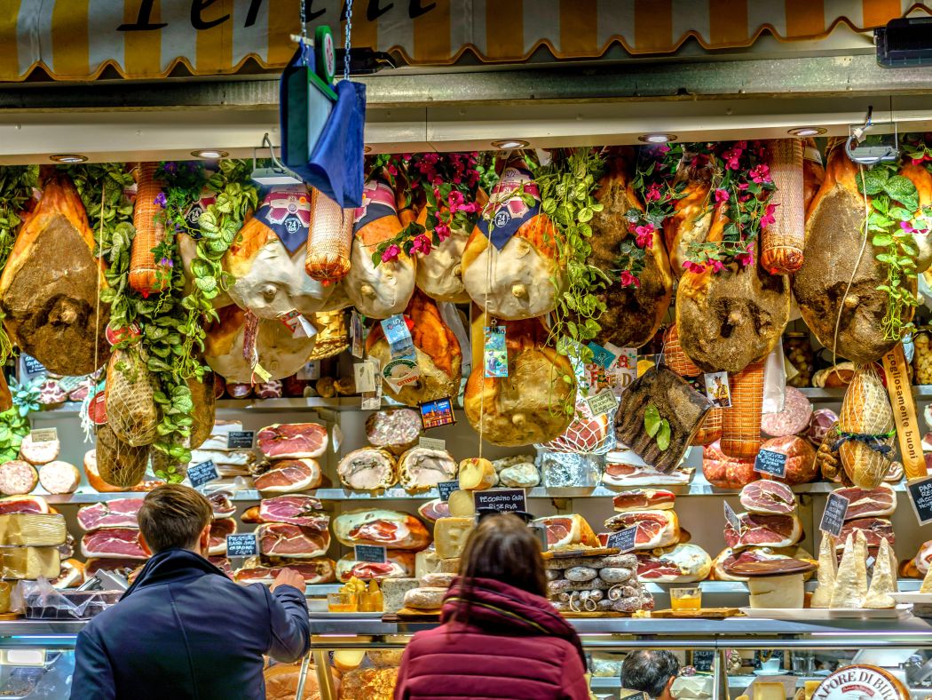 Florenz Stand auf dem Mercato Central