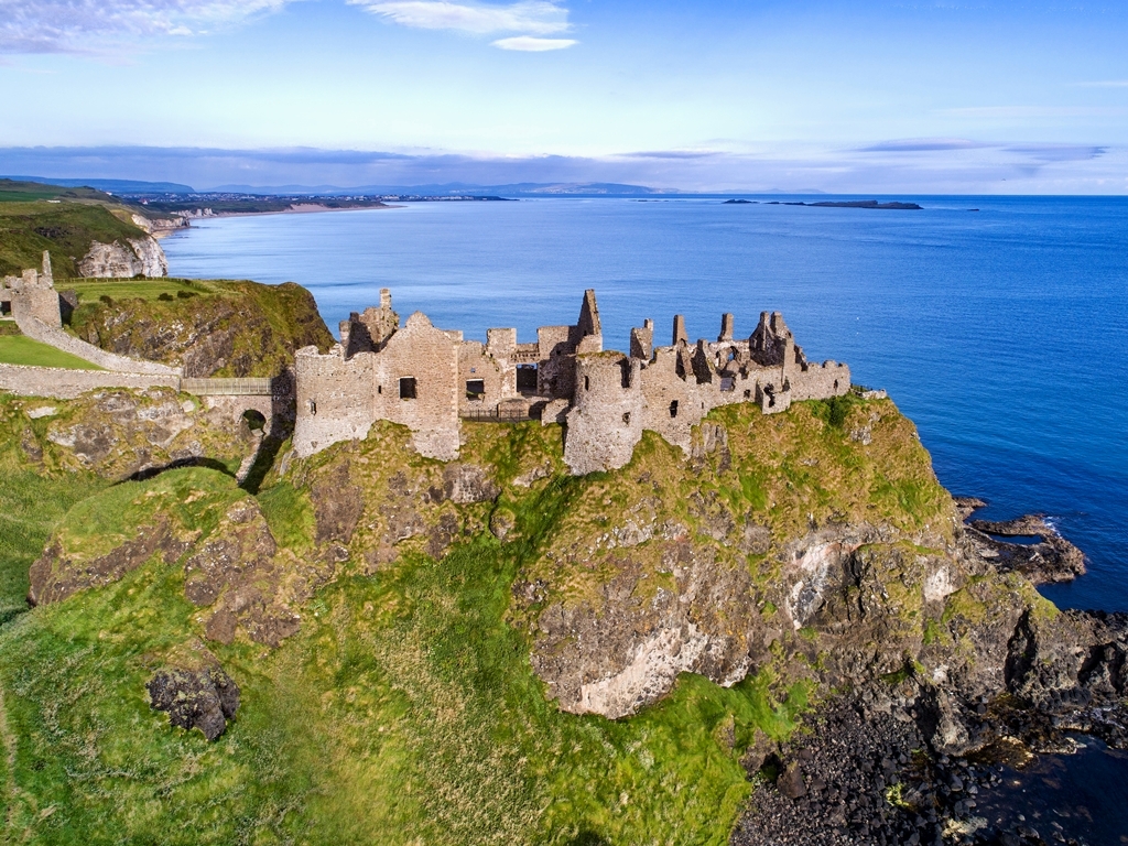 Irlands Norden Dunluce Castle