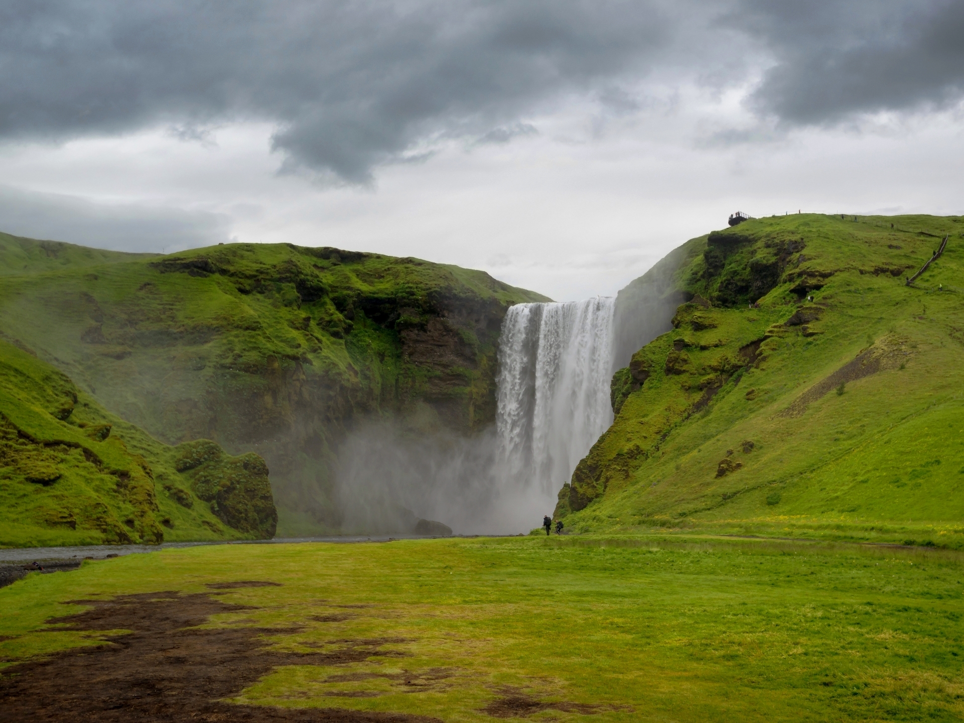 Island skogafoss