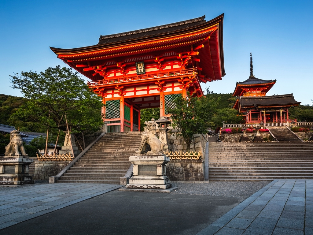 Japan Kyoto Kiyomizu Deira Tempel