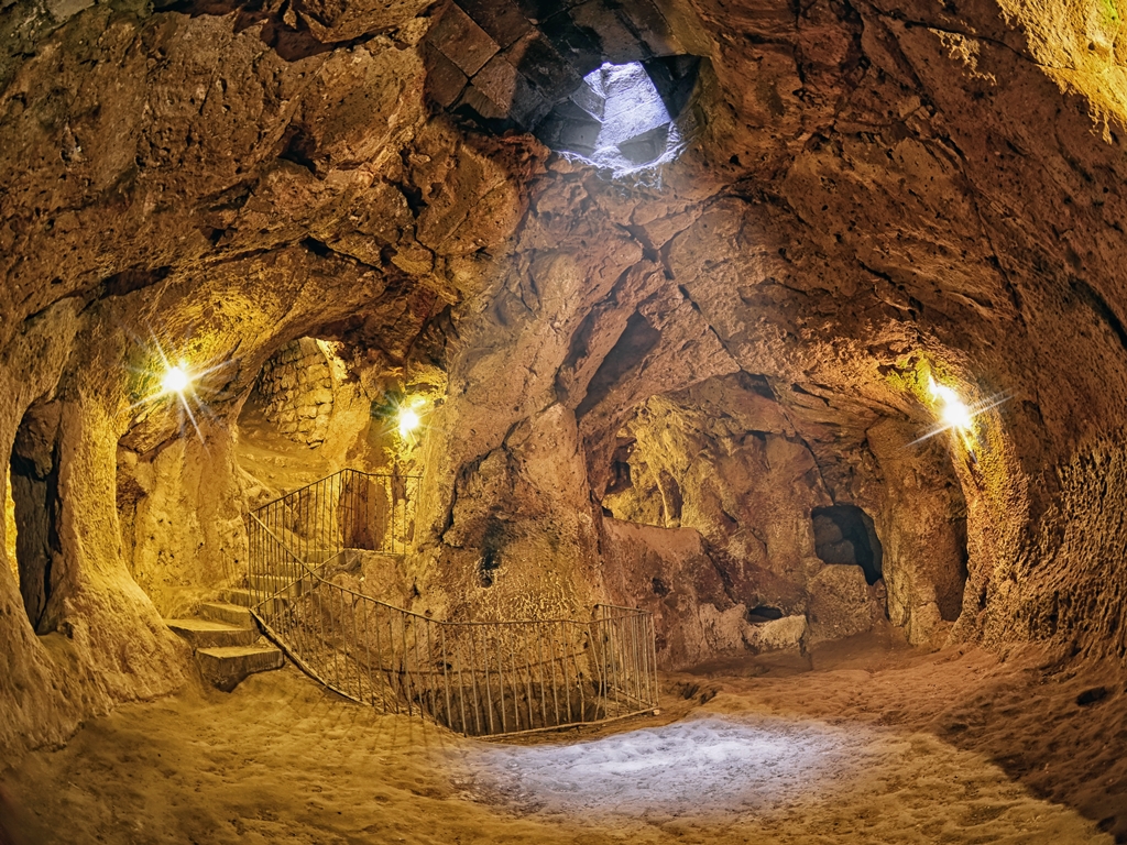 Kappadokien Unterirdische Stadt Derinkuyu