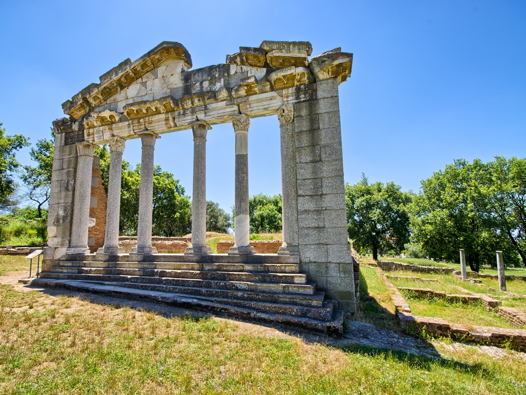 Albanien Erholen-Reise Archäologischer Park Apollonia SRD