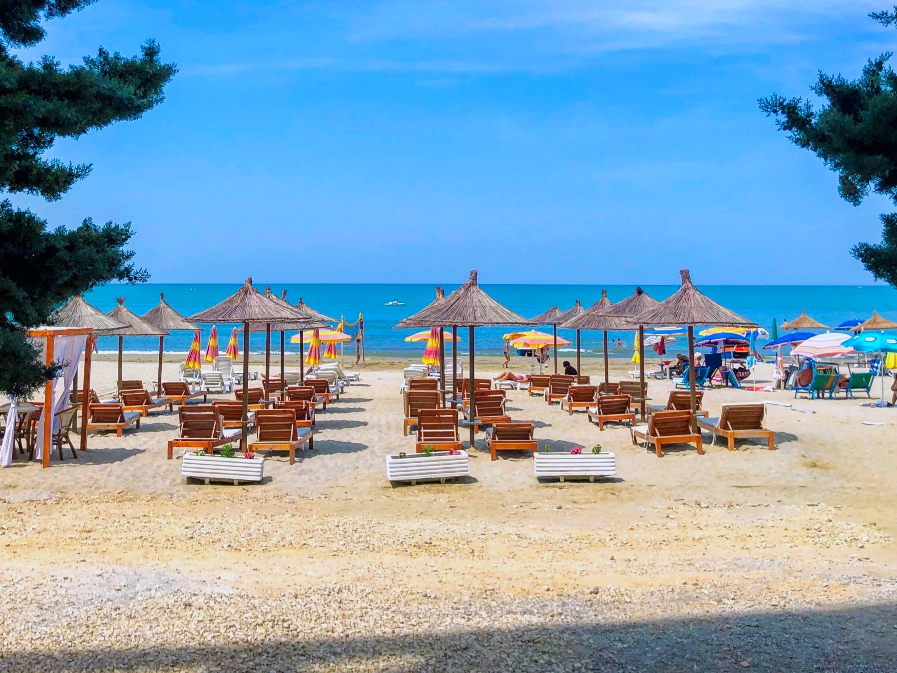 Albanien Erholen-Reise am Strand SRD