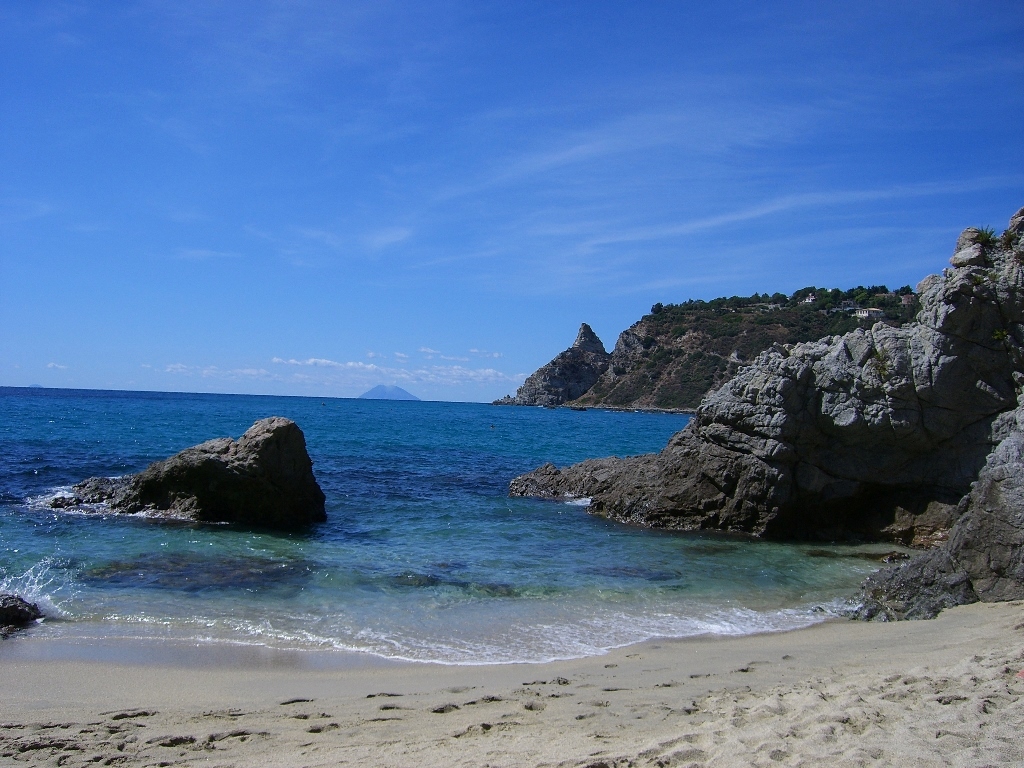 Kalabrien Erholen Bucht am Capo Vaticano