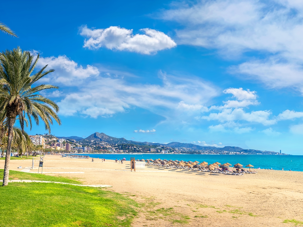 Malaga Städtereise Strand Malagueta SRD