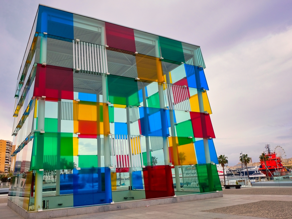 Malaga Städtereise Centro Pompidou SRD