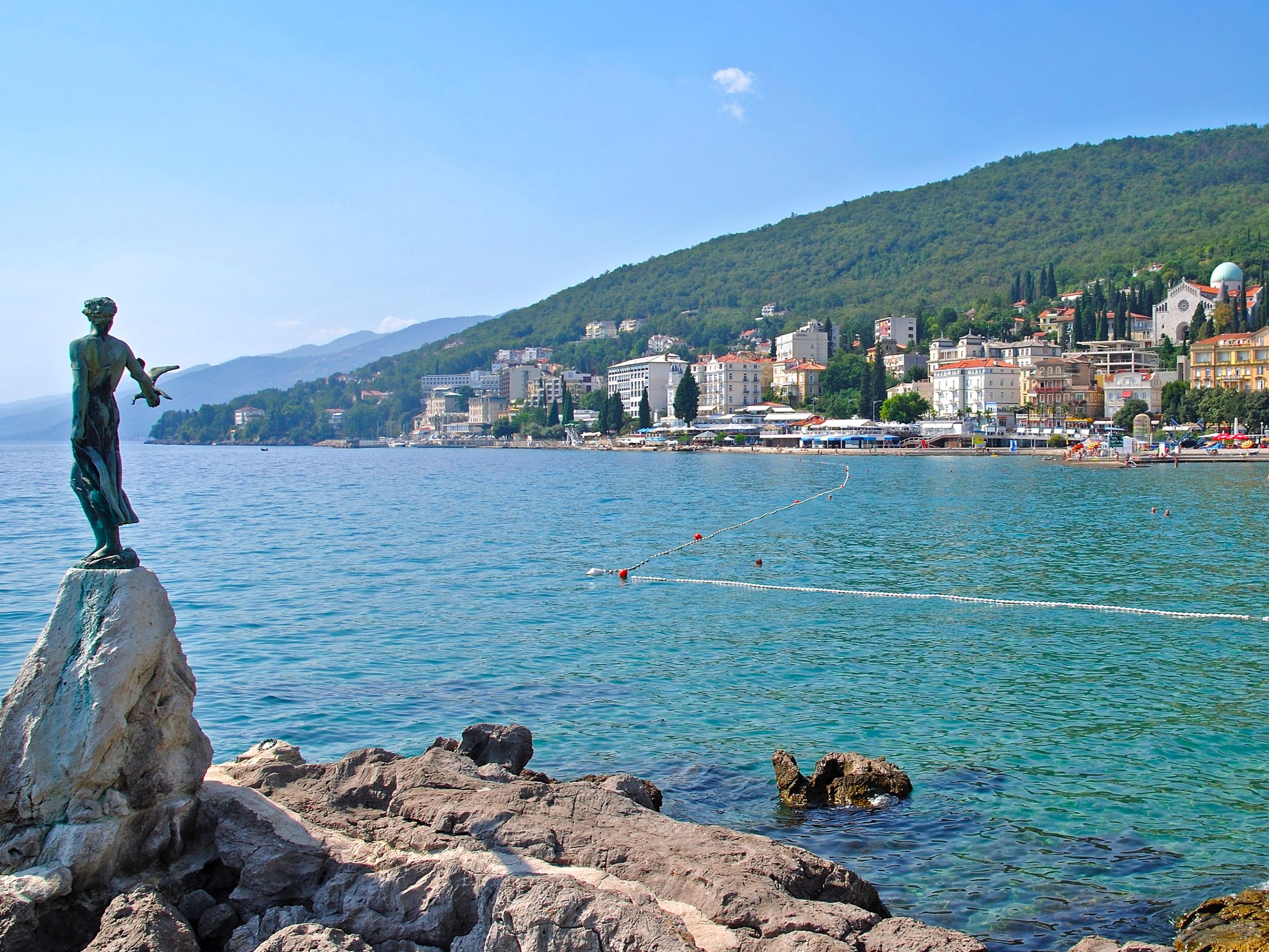 Istrien Kultur Opatija Lungomare