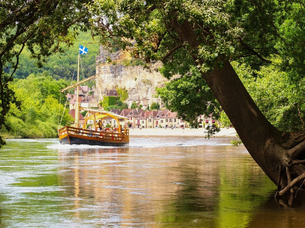 Perigord Bootsfahrt Dordogne