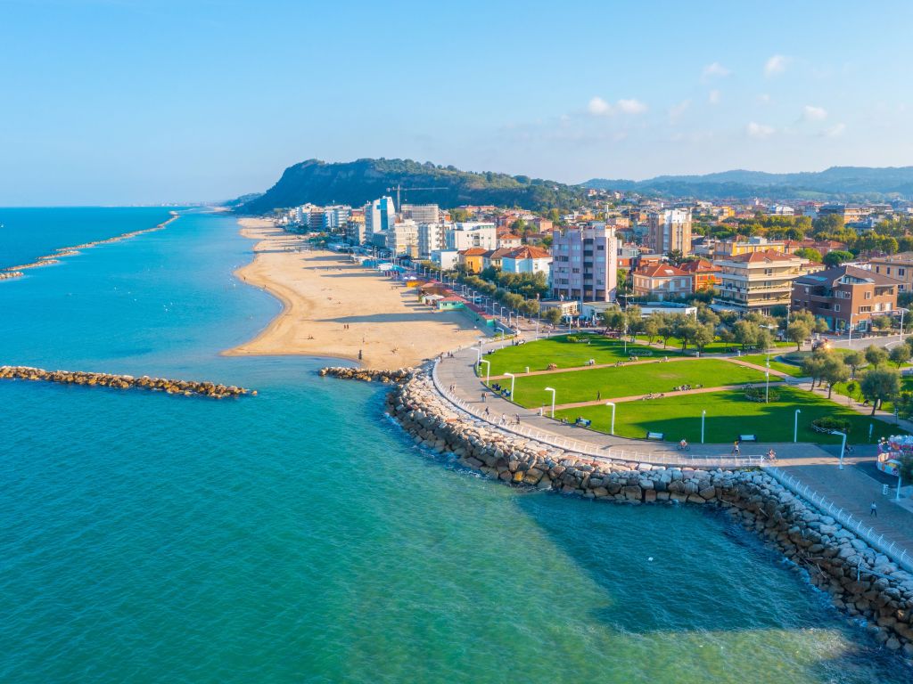 Marken Pesaro Küste