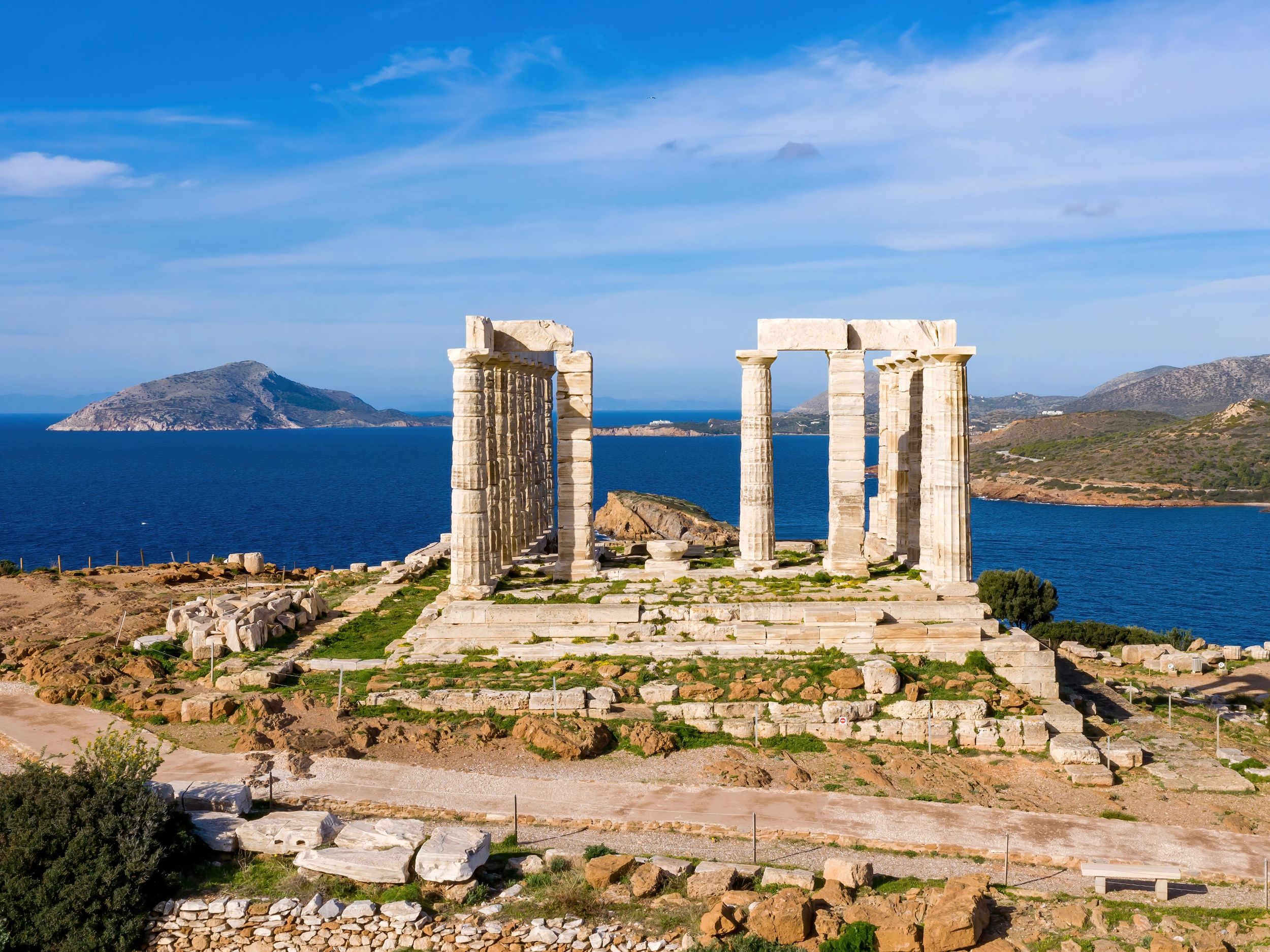 Attika Poseidon Tempel Kap Sounion