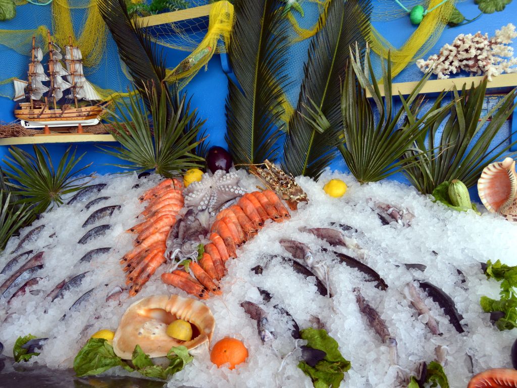 Attika Fischmarkt Athen