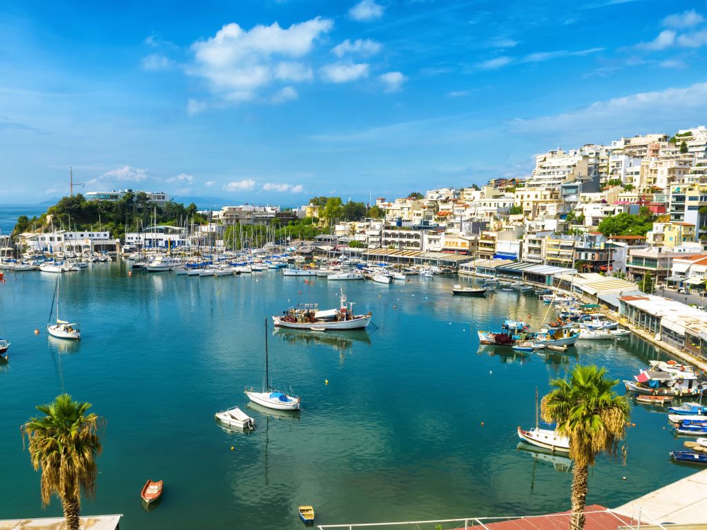 Attika Hafen von Piräus