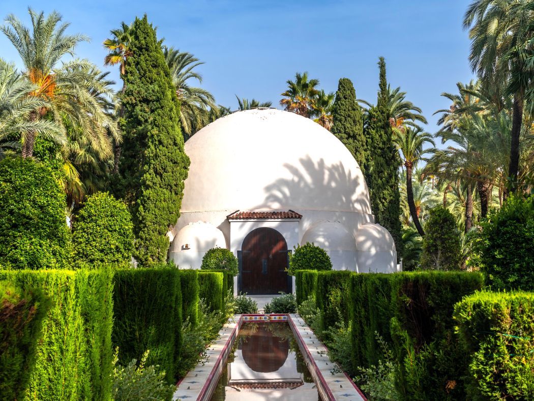 Costa Calida Erholen Palmengarten Elx