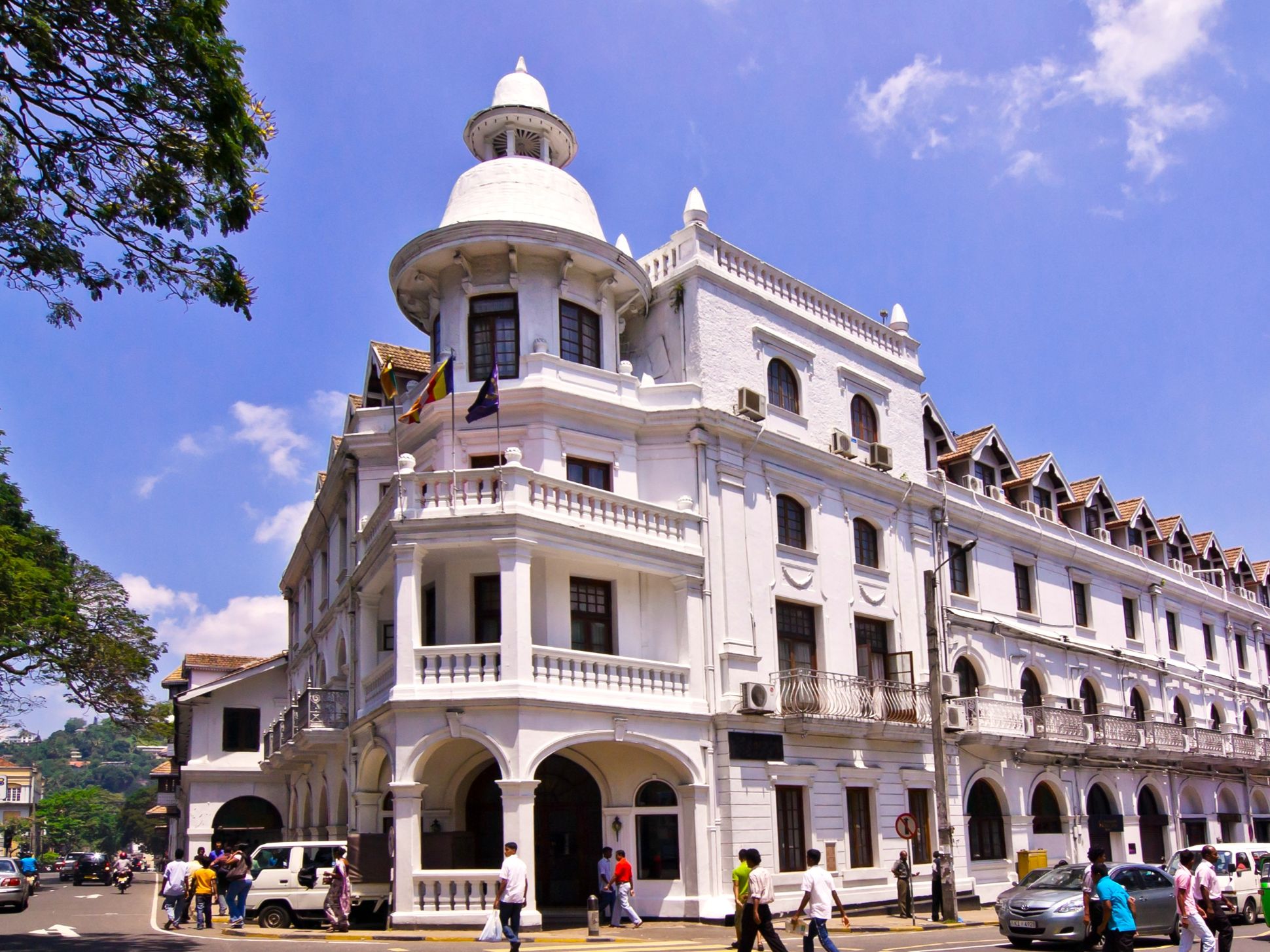 Sri Lanka historisches Queens Hotel in Kandy