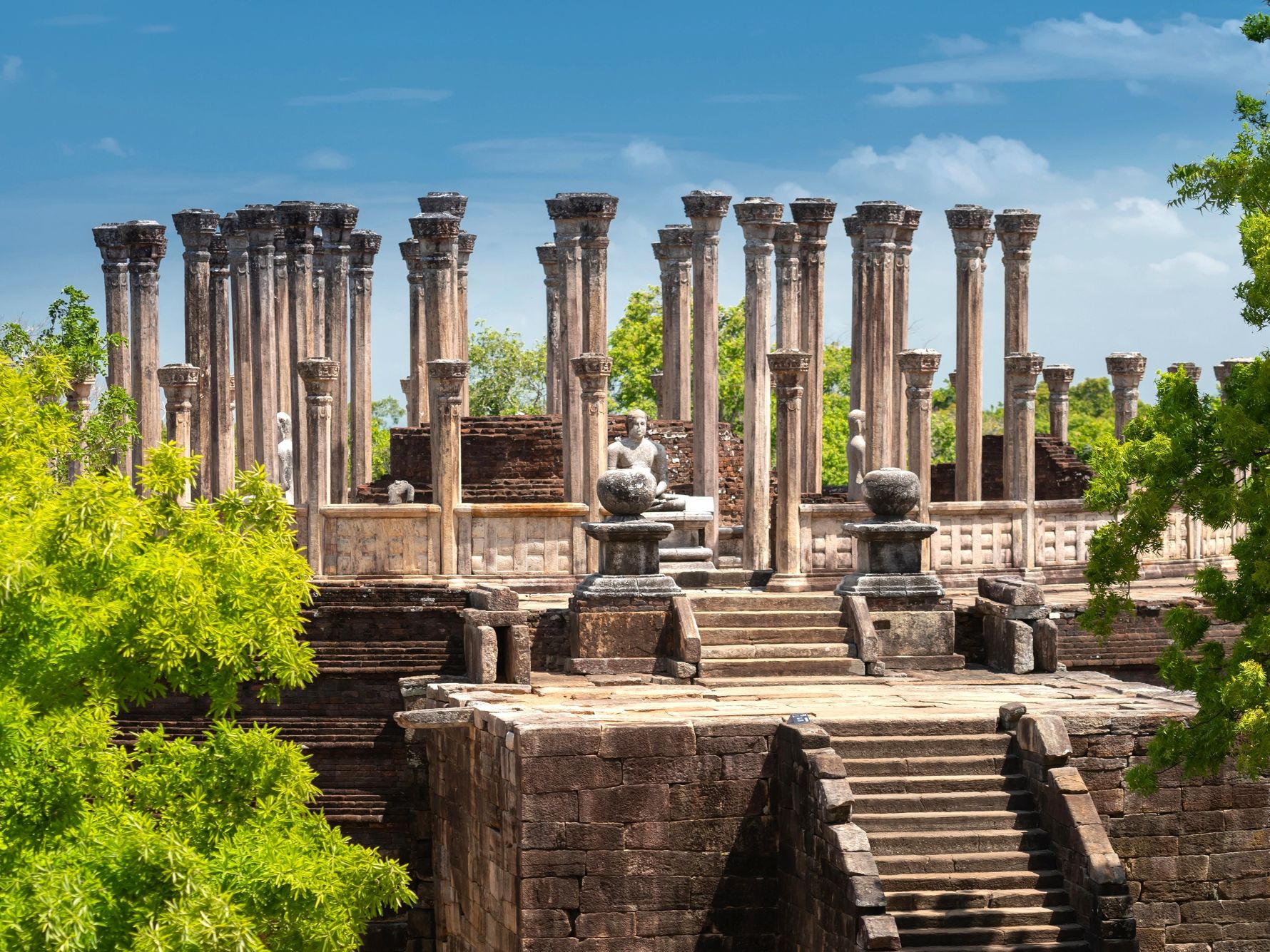 Sri Lanka archäologische Stätte von Polonnaruwa