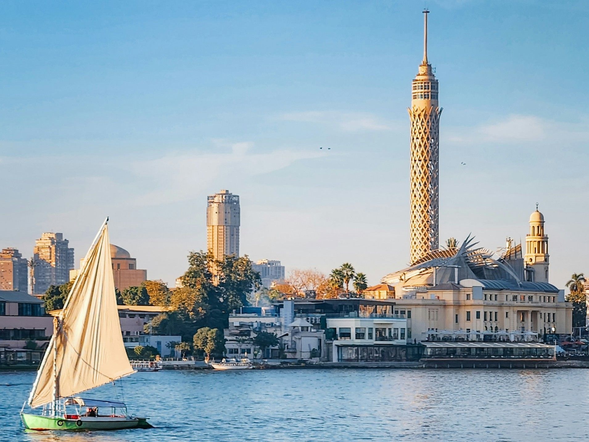 Kairo & mehr Felukken-Boot auf dem Nil in Kairo