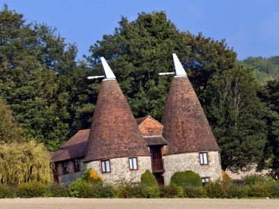 Kent typisches Oast Haus