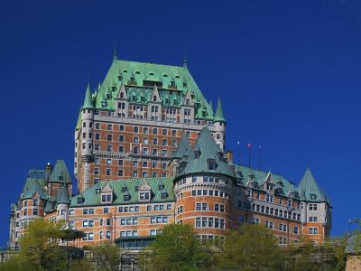 Kanadas Osten Chateau Frontenac in Québec