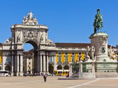 Lissabon Städtereise Platz des Handels SRD
