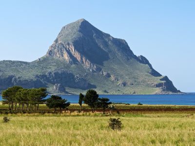 Sizilien Wandern der große Berg von San Vito Lo Capo