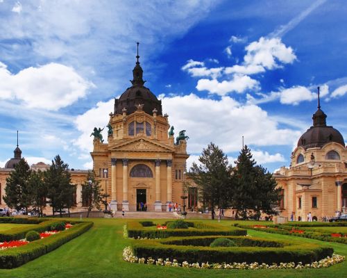 Budapest Städtereise Szechenyi Thermalbad