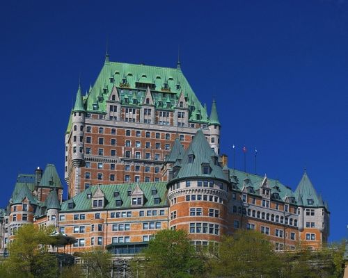 Kanadas Osten Chateau Frontenac in Québec