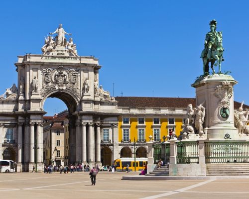 Lissabon Städtereise Platz des Handels SRD