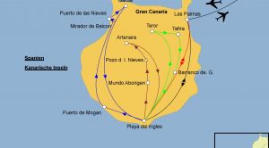 Gran Canaria Karte