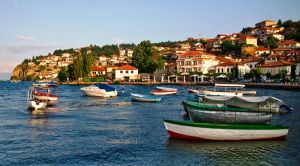 Albanien Ohrid See