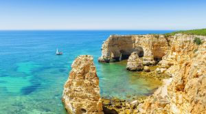 Algarve Höhepunkte Standorthotel Steilküste