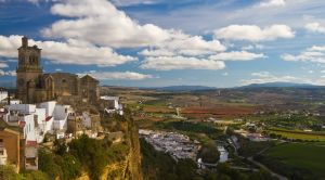Andalusien Rundreise Höhepunkte Blick über Arcos de Frontera SRD