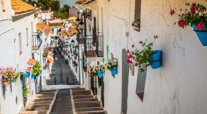 Andalusien Rundreise Höhepunkte Gassen in Mijas SRD