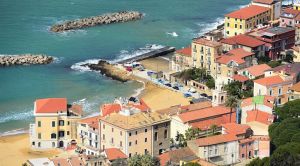 Cilento Santa Maria blick von Castellabate