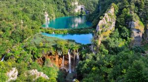 Dalmatien Plitvicer Wasserfälle