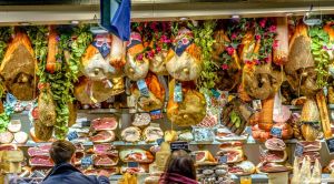 Florenz Stand auf dem Mercato Central Florenz Stand auf dem Mercato Central
