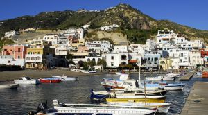 Ischia hafen Sant angelo