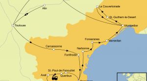 Languedoc Karte
