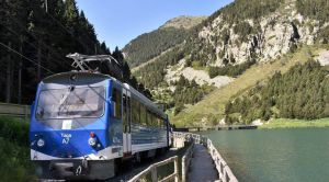 Andorra Kulturreise Höhepunkte Bahn im Vall de Nuria SRD