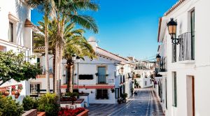 Andalusien E-Bike-Reise Straße in Rancho Domingo SRD