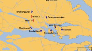 Stockholm Karte