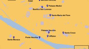 Florenz Karte