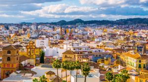 Malaga Städtereise Blick auf die Altstadt SRD