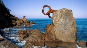 Bilbao & Rioja Peine de Viento Skulptur Chilida Bilbao & Rioja Peine de Viento Skulptur Chilida