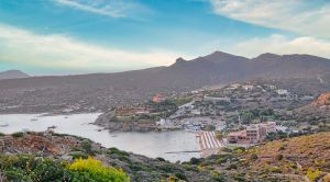 Attika Blick auf Kap Sounion
